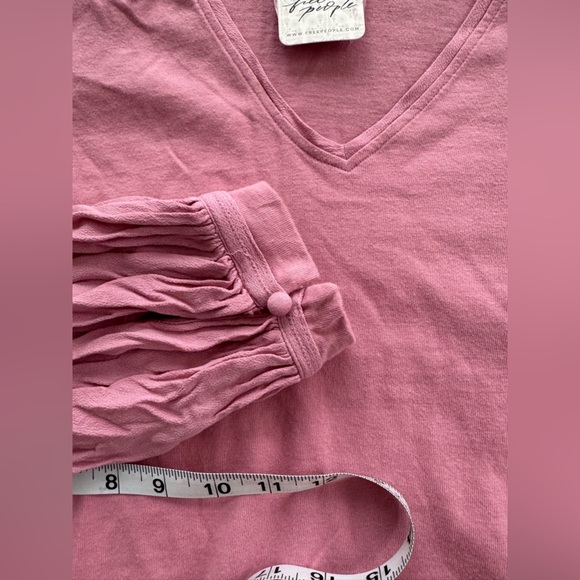 NWT Free People Kathy Tee ~ Rose Blush ~ Medium ~ NEW! - Picture 12 of 13